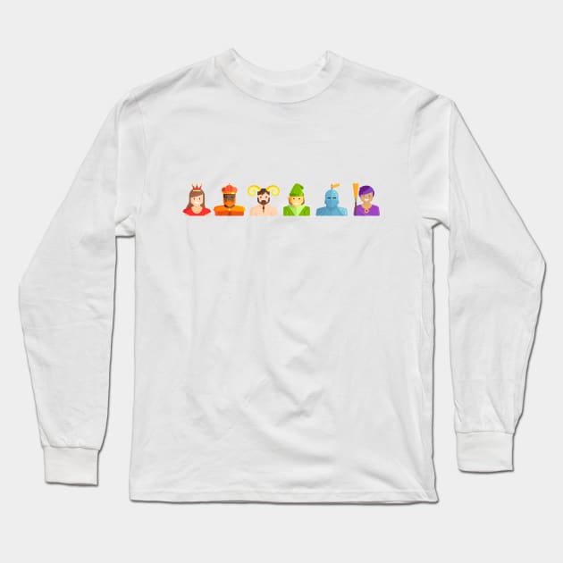 LGBT Pride 18 Long Sleeve T-Shirt by RollForTheWin